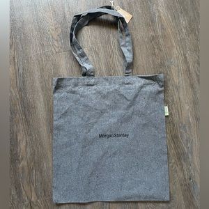 Gray Tote bag